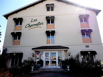 Отель Logis Les Charmilles Chalon-Sur-Saone Sud Lux Экстерьер фото